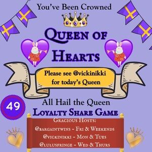 SEE VICKINIKKI FOR
MONDAY & TUES

SEE LULUSFRINGE FOR
WED & THURS

SEE YOU TGIF